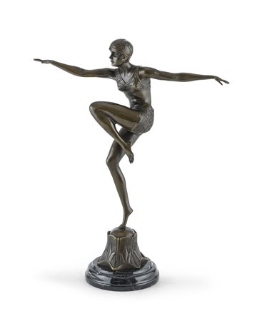 BRONZO BALLERINA F.TO JOHANN PHILIPP FERDINAND PREISS