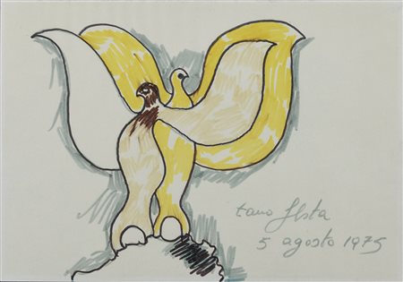 DISEGNO AQUILE DI TANO FESTA, 1975