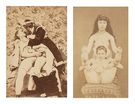Anonimo - Senza titolo (Scene erotiche), 1900s