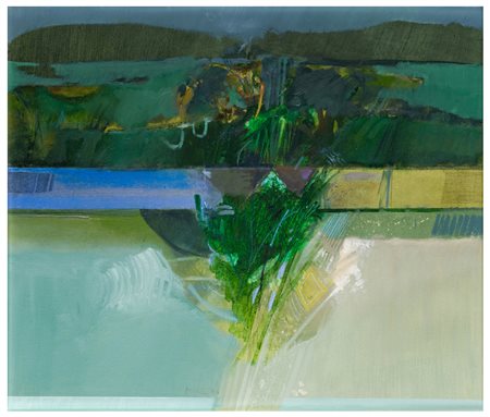 Cirillo Murer (1948 circa) 
Composizione con albero, 1986