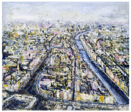 Peter Pearson (1955 circa) 
Dublin from the air, 2015