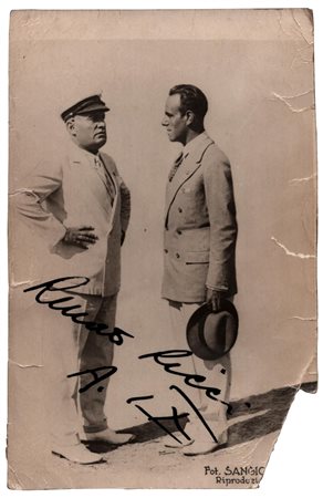 [Benito Mussolini (Dovia di Predappio 1883 - Giulino di Mezzegra 1945) e Renato Ricci (Carrara 1896 - Roma 1956)], Fascismo