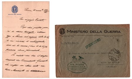 Guglielmo Pecori-Giraldi (Borgo San Lorenzo 1856 - Firenze 1941), Raccomandazioni