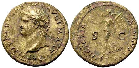 Nero (54-68), Dupondius, Lugdunum, c. AD 66-67; Æ (g 13,36; mm 30,3)