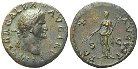 Galba (68-69), Dupondius, Rome, June-August AD 68; Æ (g 13,85; mm 28)