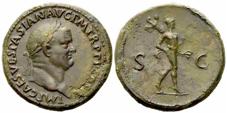 Vespasian (69-79), Sestertius, Rome, AD 71; Æ (g 27,74; mm 34)