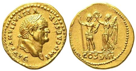 Vespasian (69-79), Aureus, Rome, AD 77-78; AV (g 7,32; mm 19)