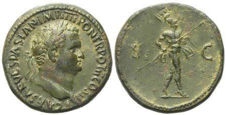 Titus Caesar, Sestertius struck under Vespasian, Rome, AD 72-73; Æ (g 25,35; mm 32)