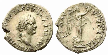 Titus (79-81), Quinarius, Rome, AD 79-80 (1,54 g; 15,4 mm)