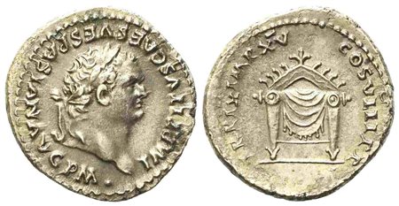 Titus (79-81), Denarius, Rome, AD 80; AR (g 3,35; mm 18,3)