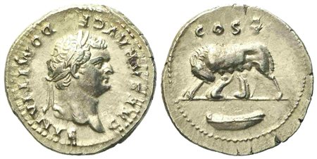 Domitian Caesar, Denarius struck under Vespasian, Rome, AD 77-78; AR (g 3,13; mm 19)