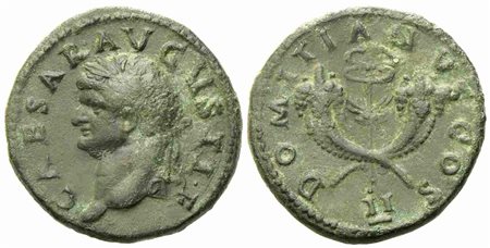 Domitian Caesar, Dupondius for the Syrian monetary circulation, Rome, AD 74; Æ (g 11,66; mm 27)