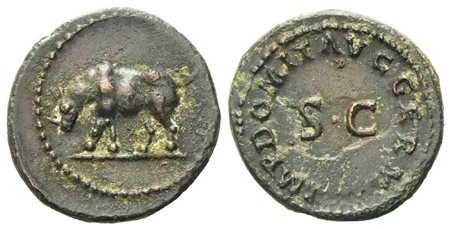 Domitian (81-96), Quadrans, Rome, c. AD 84-85; Æ (g 2,18; mm 16)