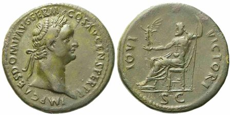 Domitian (81-96), Sestertius, Rome, AD 90-91; Æ (g 24,97; mm 35)