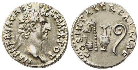 Nerva (96-98), Denarius, Rome, AD 97; AR (g 3,56; mm 17,25)