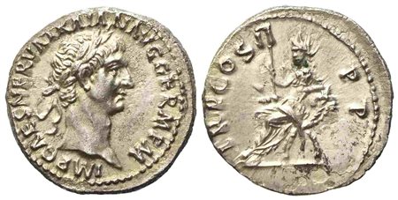 Trajan (98-117), Denarius, Rome, AD 98-99; AR (g 3,59; mm 18,45)