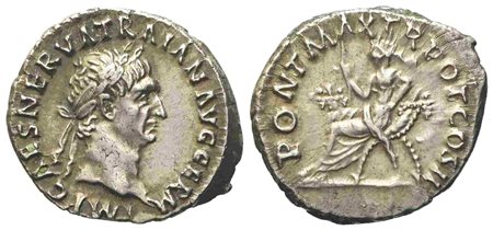 Trajan (98-117), Denarius, Rome, AD 98-99; AR (g 3,65; mm 19)