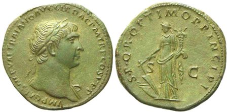 Trajan (98-117), Sestertius, Rome, AD 103-111; Æ (g 22,84; mm 33)