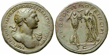 Trajan (98-117), Sestertius, Rome, AD 103-111; Æ (g 27,27; mm 34)