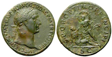 Trajan (98-117), Sestertius, Rome, AD 103-111; Æ (g 24,80; mm 34)