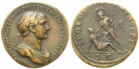 Trajan (98-117), Sestertius, Rome, AD 103-111; Æ (g 26,44; mm 34)