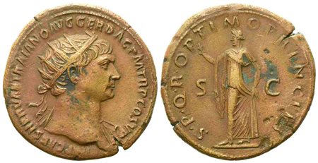 Trajan (98-117), Dupondius, Rome, AD 103-111; Æ (g 14,45; mm 27)