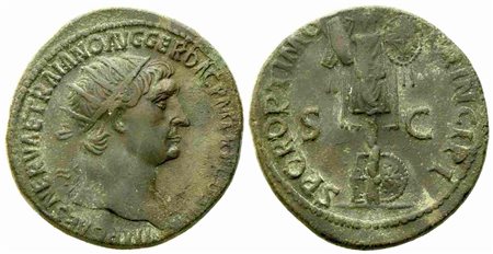 Trajan (98-117), Dupondius, Rome, AD 103-111; Æ (g 13,95; mm 27)