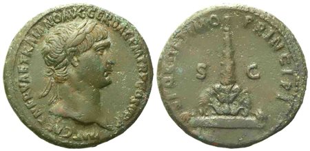 Trajan (98-117), As, Rome, AD 103-111; Æ (g 11,30; mm 27)