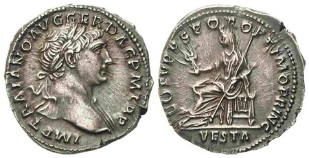 Trajan (98-117), Denarius, Rome, AD 108; AR (g 3,18; mm 19,4)