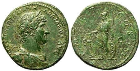 Hadrian (117-138), Sestertius, Rome, AD 119-123; Æ (g 23,13; mm 33)