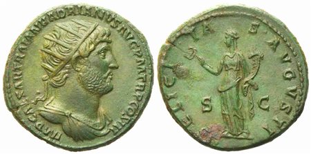 Hadrian (117-138), Dupondius, Rome, AD 119-123; Æ (g 16,30; mm 28)