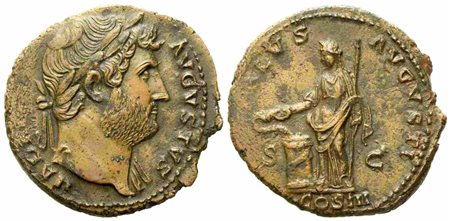 Hadrian (117-138), As, Rome, AD 124-127; Æ (g 10,18; mm 27)