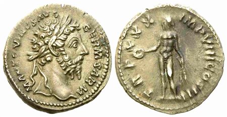 Marcus Aurelius (138-161), Denarius, Rome, AD 175-176; AR (g 3,06; mm19)