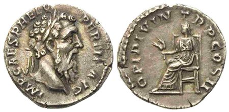 Pertinax (193), Denarius, Rome, January 1st-March 28th AD 193. AR (g 3,16; mm 17,6)