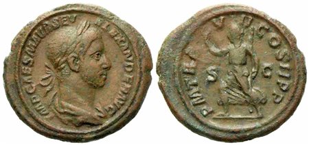 Severus Alexander (222-235), As, Rome, AD 228; Æ (g 13,35; mm 29)