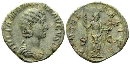 Julia Mamaea, Sestertius struck under Severus Alexander, Rome, AD 222-235; Æ (g 15,84; mm 28)