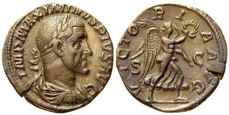 Maximinus I (235-238), Sestertius, Rome, AD 235-236; Æ (g 20,82; mm 29)