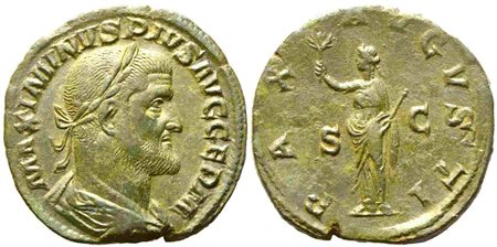 Maximinus I (235-238), Sestertius, Rome, AD 236-238; Æ (g 17,41; mm 30)