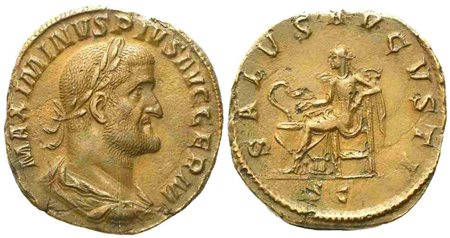 Maximinus I (235-238), Sestertius, Rome, AD 236-238; Æ (g 20,88; mm 30)