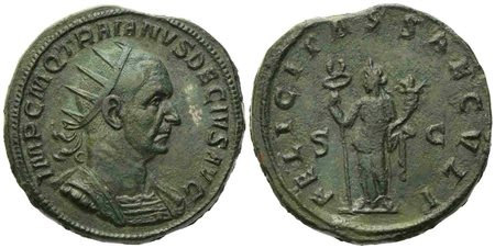 Trajan Decius (249-251), Double Sestertius, Rome, AD 249-251; Æ (g 42,45; mm 36)