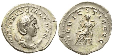 Herennia Etruscilla, Antoninianus struck under Decius, Rome, undated. AR (g 4,38; mm 24,6)