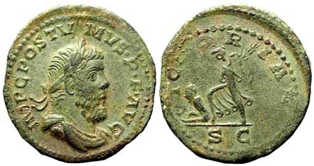 Postumus (Imperium Galliarum, 260-269), Sestertius, Cologne, c. AD 261; Æ (g 18,80; mm 30)