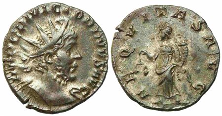 Victorinus (Imperium Galliarum, 269-271), Antoninianus, Southern mint, undated; Æ (3,03 g; 19,3 mm)