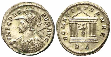 Probus (276-282), Antoninianus, Rome, 1st issue; BI (g 4,04; mm 23)