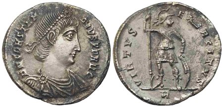 Constantius II (337-361), Light Miliarense, Rome, AD 352-354. AR (g 4; mm 23)