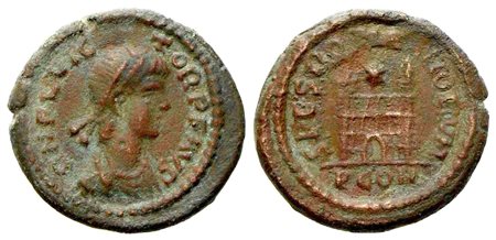 Flavius Victor (387-388), Æ 4, Arelate; Æ (g 2,04; mm 15)