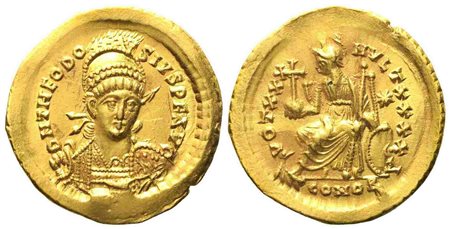 Theodosius II (408-450), Solidus, Constantinopolis, AD 430-440; AV (g 4,52; mm 21)