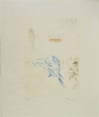 Salvador Dali' IL TESTAMENTO DI TRISTANO, 1970...