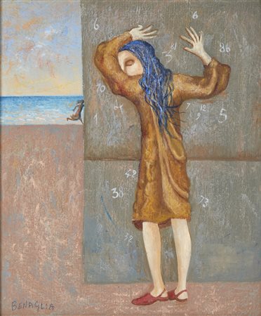 BENAGLIA ENRICO (n. 1938) - LA NASCONDARELLA, 1988.