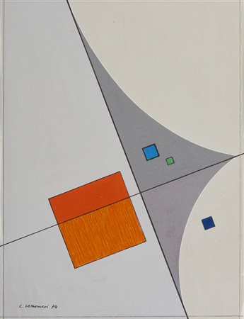 VERONESI LUIGI (1908 - 1998) - COSTRUZIONE BETA 1, 1974.